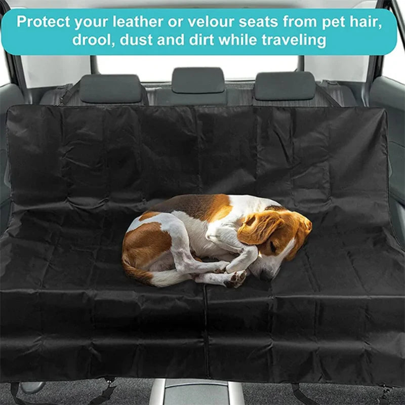 🐶 Ride in Style: Waterproof Dog Car Seat & Trunk Cover – Heavy-Duty, Comfy & Clean Travel Pad (1 or 2 Pcs)