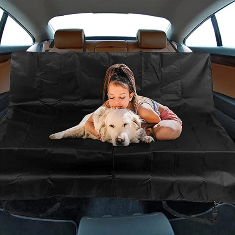 🐶 Ride in Style: Waterproof Dog Car Seat & Trunk Cover – Heavy-Duty, Comfy & Clean Travel Pad (1 or 2 Pcs)